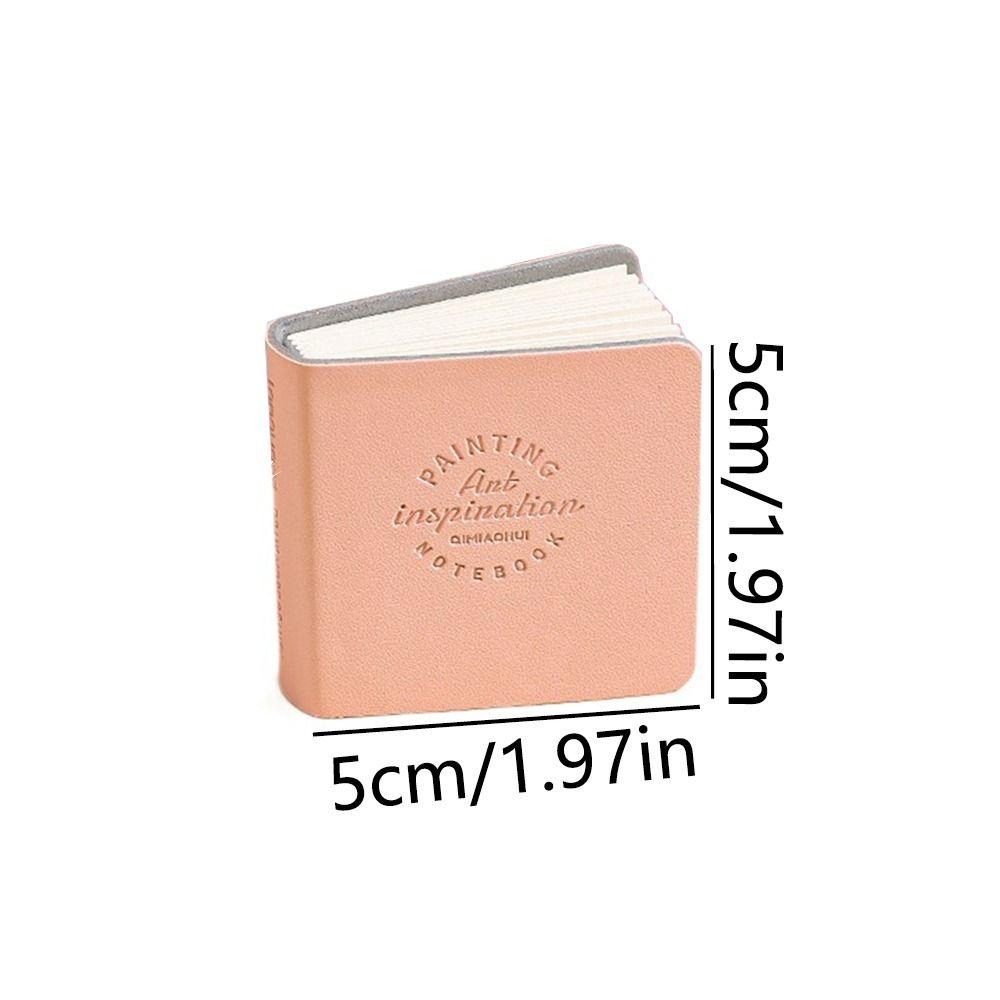 3Pcs Unlined Mini Drawing Book Thick Drawing Paper Portable Hand Ledger  Watercolor