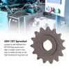 25H 15T Motor Sprocket Steel Electric Scooter Motor Engine Sprocket Chainwheel H Hole Sprocket For MY1020 MY1016 MY1018 Motor