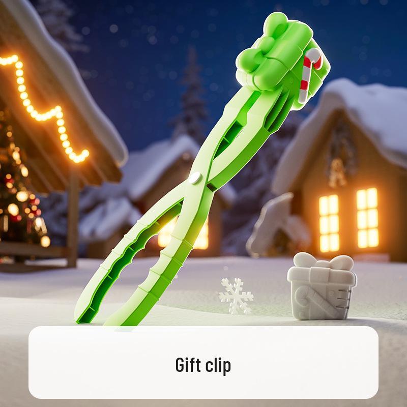 Kids  Snowball Clip Toy for Snowball Fights & Snowman Building