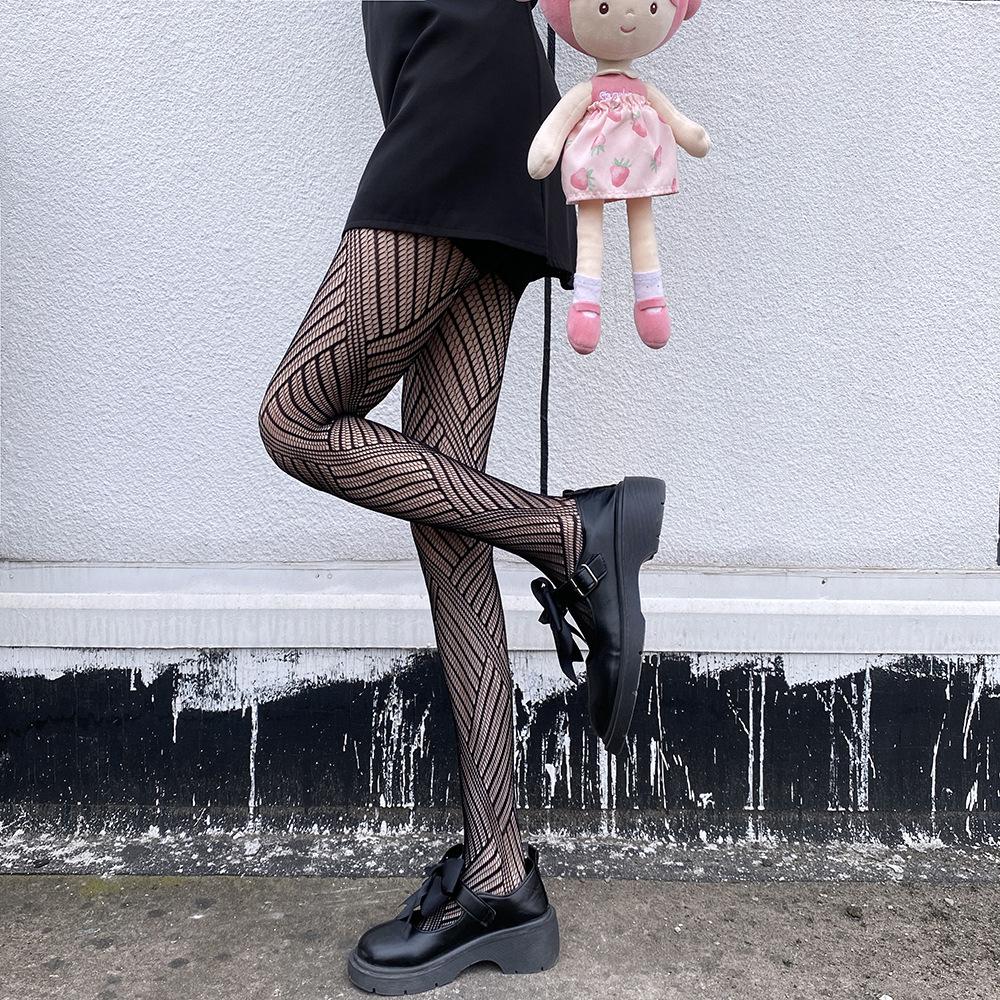 Fashion Sexy Women Pantyhose Tights Sexy Mesh Fishnet Pantyhose Nylon Irregularity Leggings Stocking Female Conjoined Socks