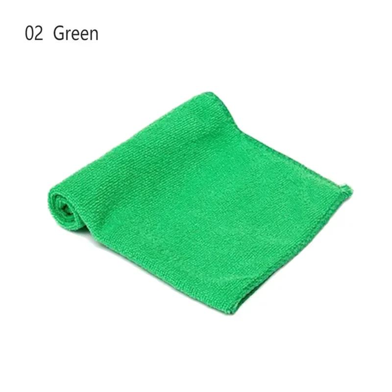 1/10Pcs Microfiber Towel 25x25cm Car Wash Drying Towel Kitchen Home Cleaning Cloth Auto Detailing Polishing Cloth Clean Tools
