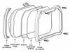 Motorcycle Meter Frame Cover Screen Protector Cover Protection Parts R1250GSA F850GS F750GS F900 F900R For BMW R1200GS R1250GS
