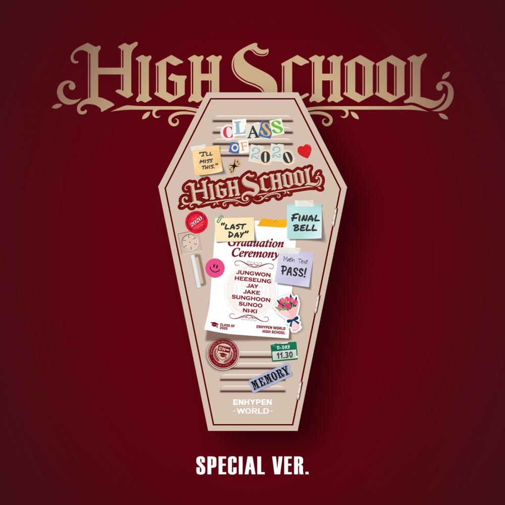 Enhypen World Coupon Card Collection High School Special Version