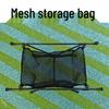 Portable Aluminum Folding Camping Table with Mesh Storage and Canvas