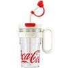 Bottiglia d'acqua con cannuccia Coca-Cola Estiva Germ