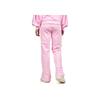 Adidas Originals 70S Comfortable Brand Logo Fashion Striped Sports Long Pants Women Bottoms Pink JN8289