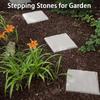 4pcs/set Stake Down Stepping Stones, Non-Slip Stake Down Stepping Stones Square Outdoor