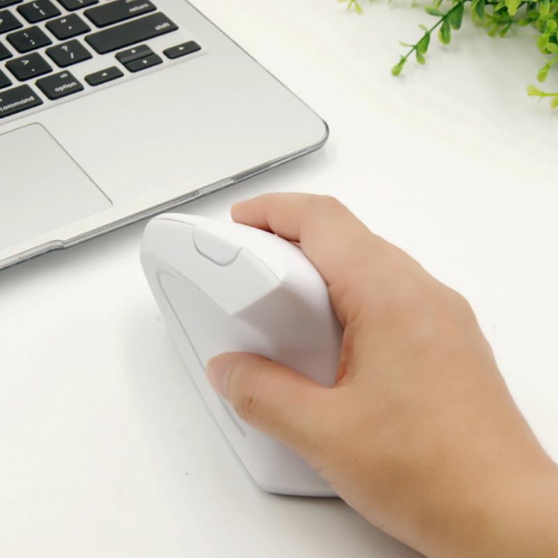 Wireless Mouse Pc&Game Ergonomic Design Vertical 1600Dpi Optical—Battery Version