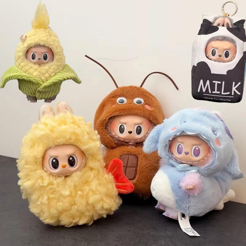 

Для одягу Labubu Wacky Mart Друг Креветка Одяг ручної роботи Аксесуар Кастомізація V1 V2 V3 Ляльки Сумка Одяг Іграшки Хобі