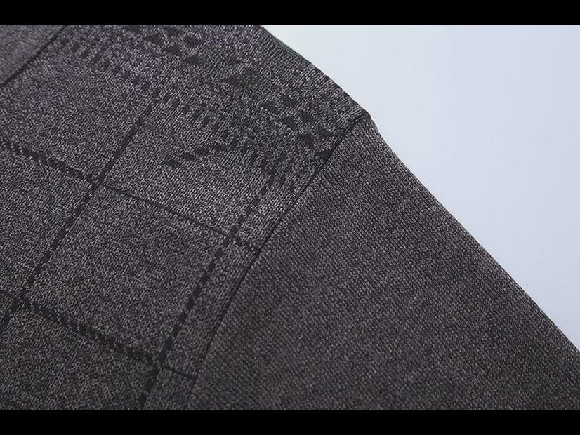 Herren Frühling und Herbst Plus Samt Strickjacke für Mittelalte und Ältere