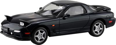 Aoshima Bunka Kyozai Rakupla Zestaw do składania na zatrzaski Infini FD3S Montego Blue Mica Model plastikowy 1/32 Nr 04-MB RX-7 Wstępnie pomalowany (Samochód)