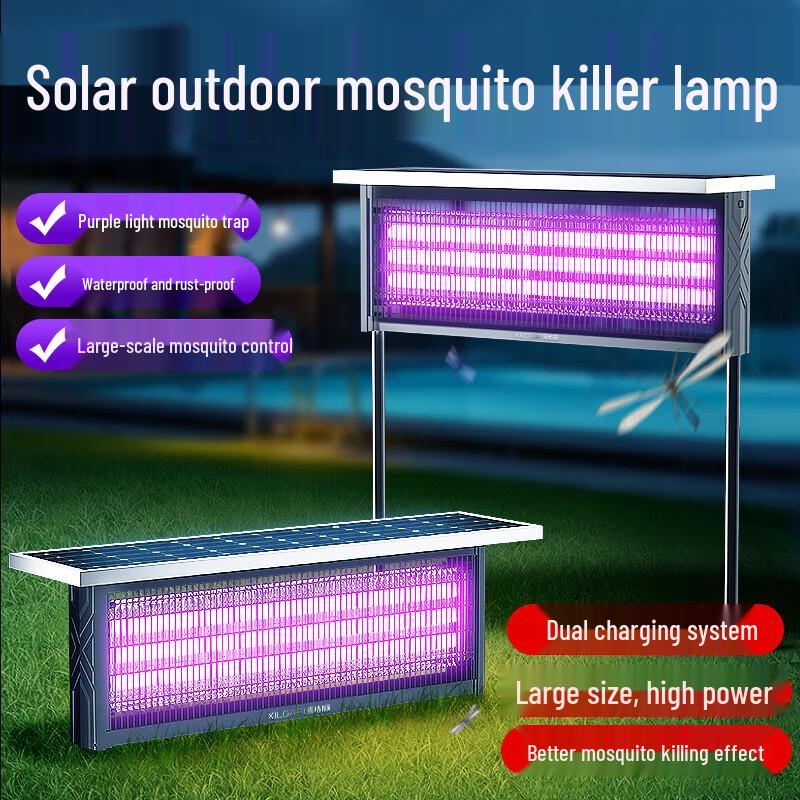 Linwa Waterproof Solar Mosquito Killer & Repellent Lamp