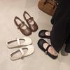 Chaussures plates Mary Jane chaussures simples pour femmes nouveau printemps et été avec jupe chaussures douces petites chaussures en cuir