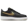 Nike Air Force 1 Low Premium Bronx Origins - 50th Anniversary Men Sneakers Black Metallic-Gold White FN6835-010