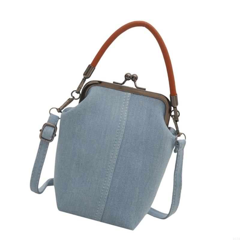 Women Shoulder Bag Kiss Lock Crossbody Bag Commuting Bag Fashion Handbag Stylish Top Handle Bag Bag Phone Bag 547A