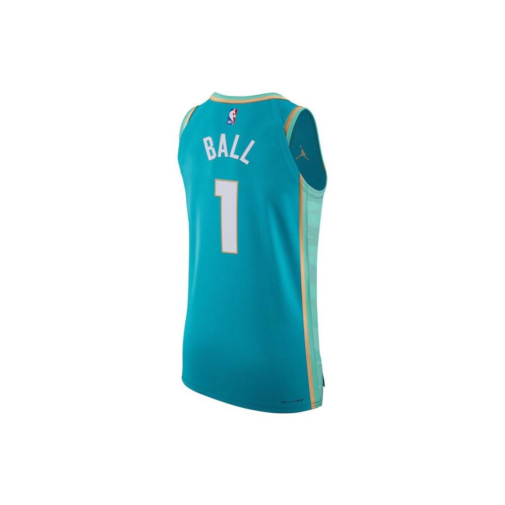 Maglia Swingman Nike Air Jordan x NBA Charlotte Hornets City Edition 23-24 'Lamelo Ball 1' da Uomo DX8753-415