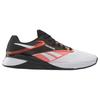 Reebok Nano X4 Black Orange Flare Unisex Sneakers Footwear-White 100074684