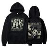 Singer Lana Del Rey Hoodies Ultraviolence Music Album Hoodie Men Women's Aesthetic Fashion Oversized Sweatshirt Men's Streetwear