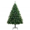 VidaXL Sapin de Noël artificiel à charnières avec support 180 cm 356752