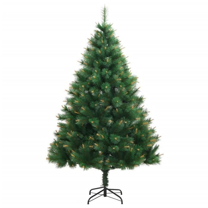 VidaXL Hinged Artificial Christmas Tree with Stand 180 Cm 356752