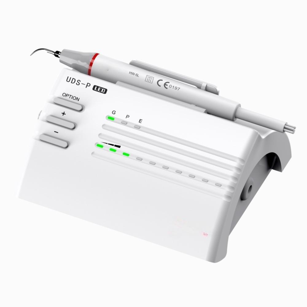 UDS-P LED Scaler Ultrasonic Dental HW-5L Handpiece Dental Ultrasound Teething Cleaning Portable Dental Equipment