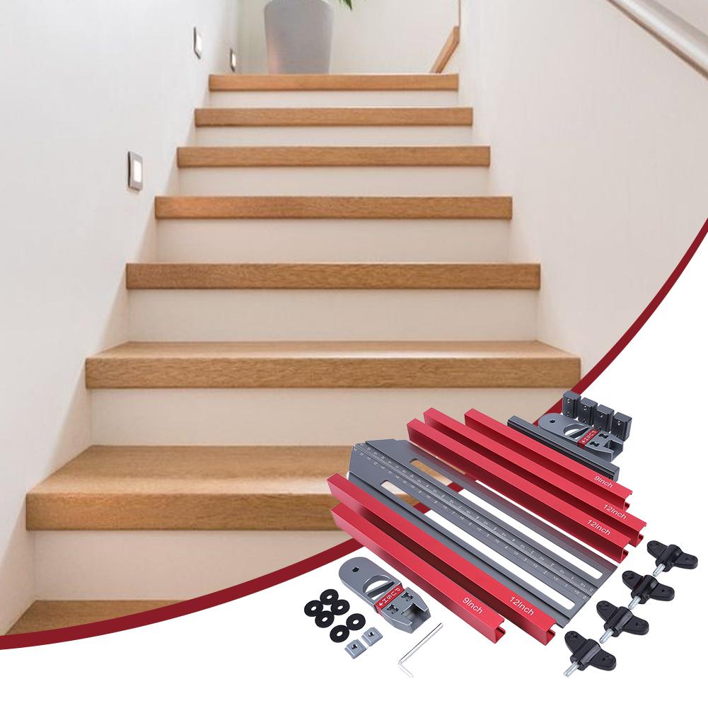 Stair Tread Template Tool Upgrade Stair Tread Gauge Tool Accurate Stair Tread Jig Tool Step Template Tool Stair Step Scribe Tool