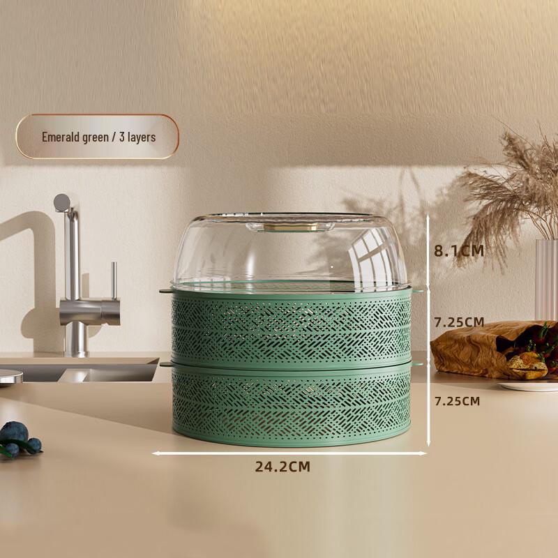 Changbaosen 3-Layer Collapsible Mesh Food Cover