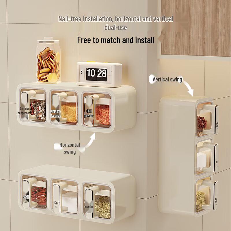 Youqin Kitchen Spice & Condiment Organizer