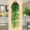1/2PCS Simulation Indoor Wall Hanging Green Plant Wall Decoration Fake Flowers Rattan Simulation Plant Green Leaves Begonia