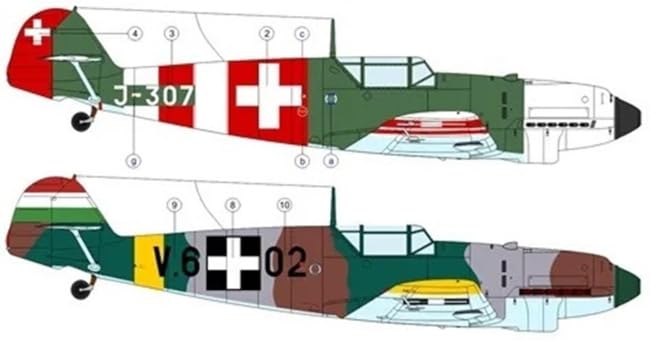 AZ Model Bf109D Hartmann Plastic Model AZM7897 1/72 (Airplane)