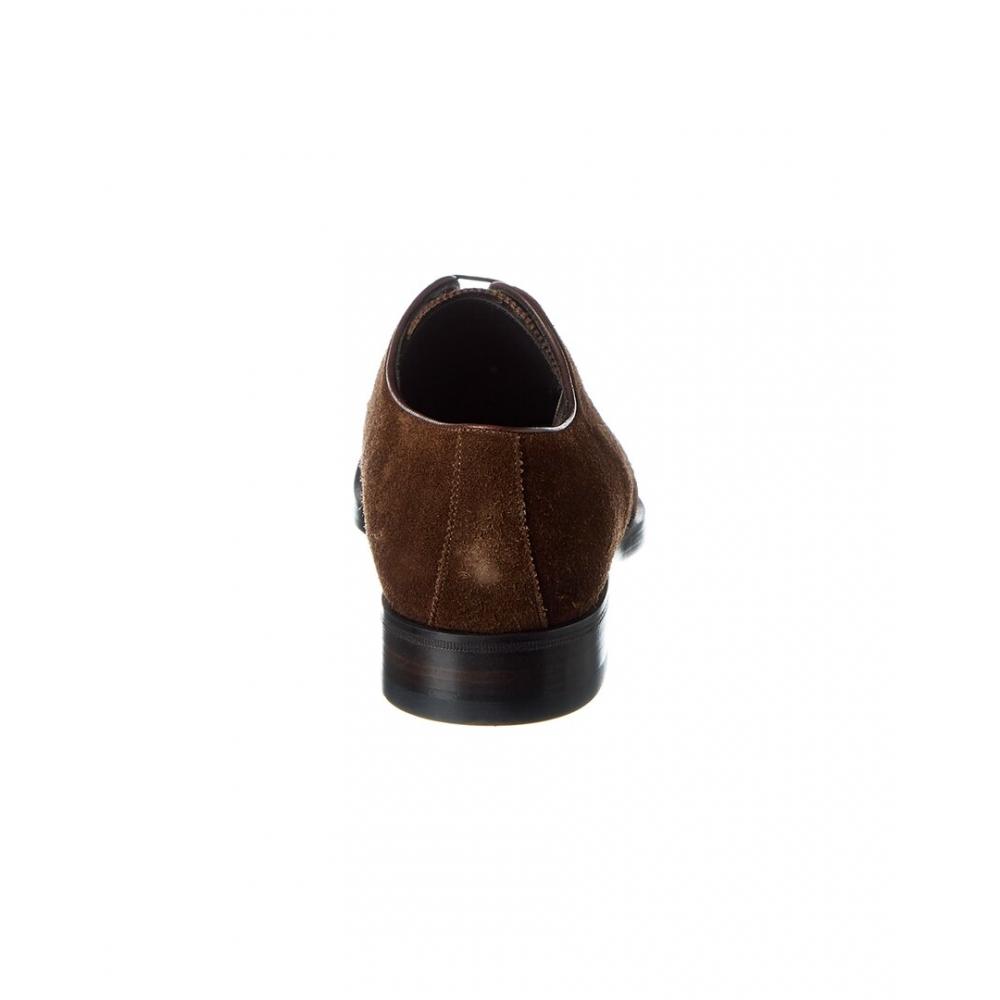 Ferragamo Salvatore Ferragamo Suede Loafer Brown