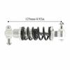 125mm 300lbs Bike Shock Absorber Sliver&Black Spring Shock Absorbers  Bicycle Replacement