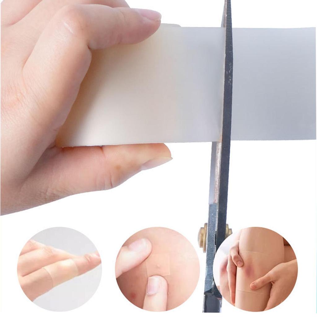 5cmx1.5m Hydrocolloid Roll For Wound Care Hydrocolloid Patch Bandages With Self-Adhesive, Bed Sore Bandages, Highly Absorbent