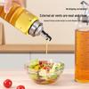 Homeglen Leak-Proof Glass Oil and Vinegar Dispenser Set