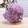 Wholesale Summer Middle-aged and Elderly Sunshade Sunscreen Cap Outdoor Leisure Foldable Bucket Hat Light Fashion Versatile Top Hat