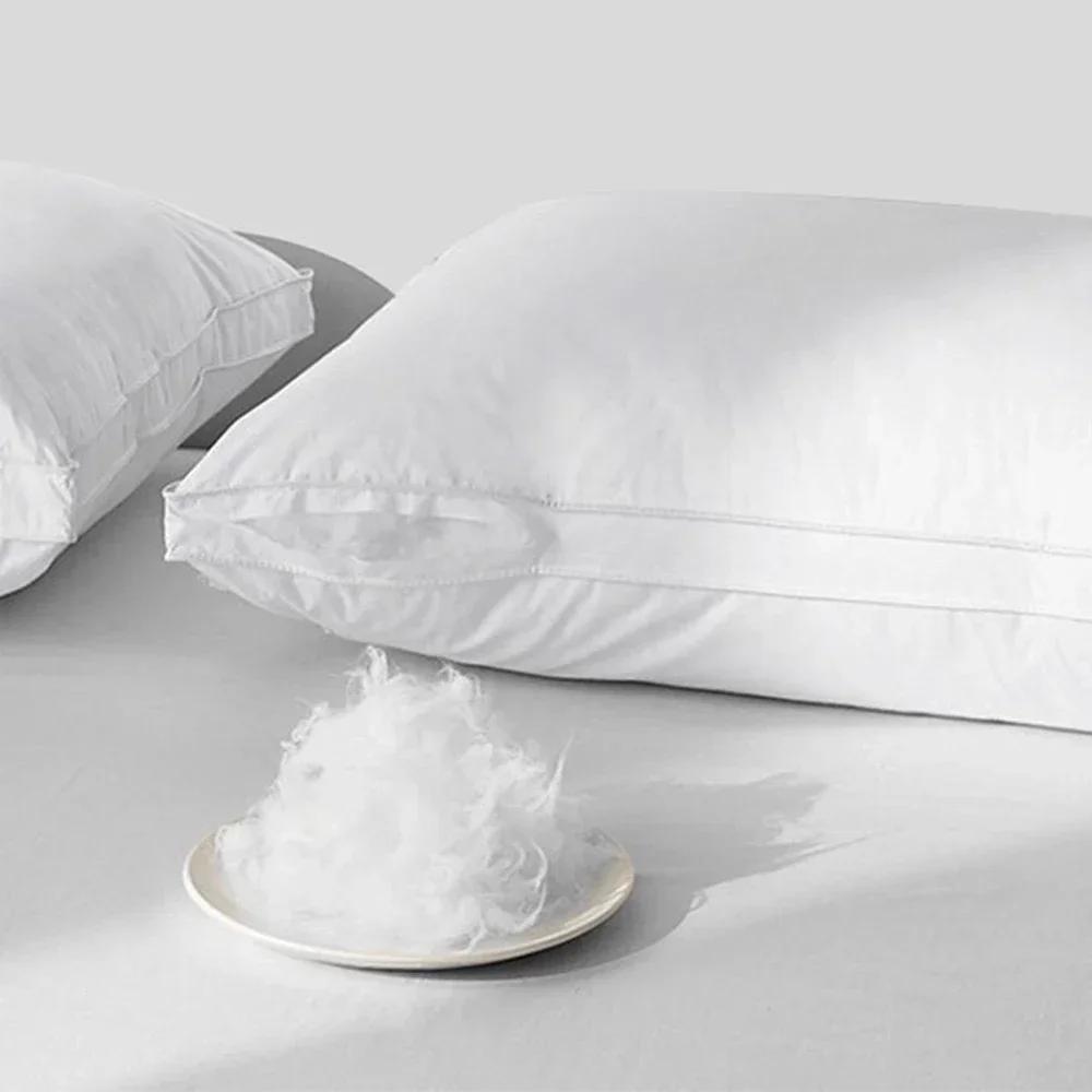 Cotton Body Pillow for Sleeping Decorative Bed with 100% Cutton Cover High-Grade & Soft