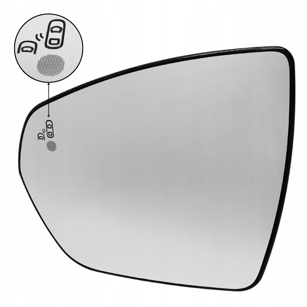 Peugeot 3008 5008 Citroen C5 Aircross Left Mirror Insert 2017-2024 + Bsm