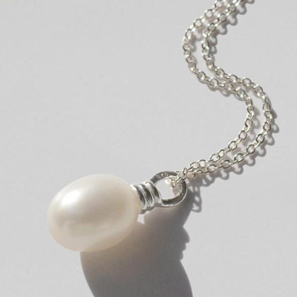 Women's Daily Accessory Freshwater Pearl Single Necklace