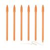 PATIKIL 6-Piece Set Orange Gel Ink Pens, 0.5mm Fine Point, Smooth Writing for Journaling, Notes, Office Stationery, Drawing, Teachers
