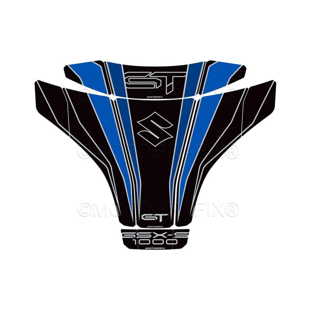 

MotoGraphics Tank Pad Black/Blue for GSX-S1000GT 22-23 MT-TS039KBB