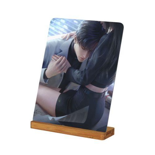 7/8in Game Love and Deepspace Sylus Rafayel Zayne Xavier Caleb Anime Metal Photo Ornament Bedside Cartoon Decoration Gift 2025