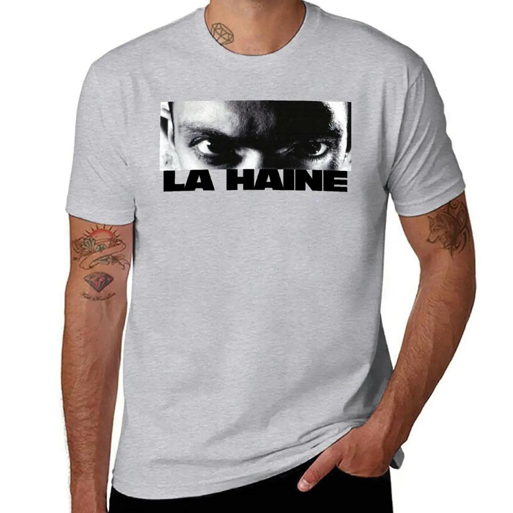 La Haine. T-Shirt schwarz Bluse süße Oberteile Sweatshirts, Herren