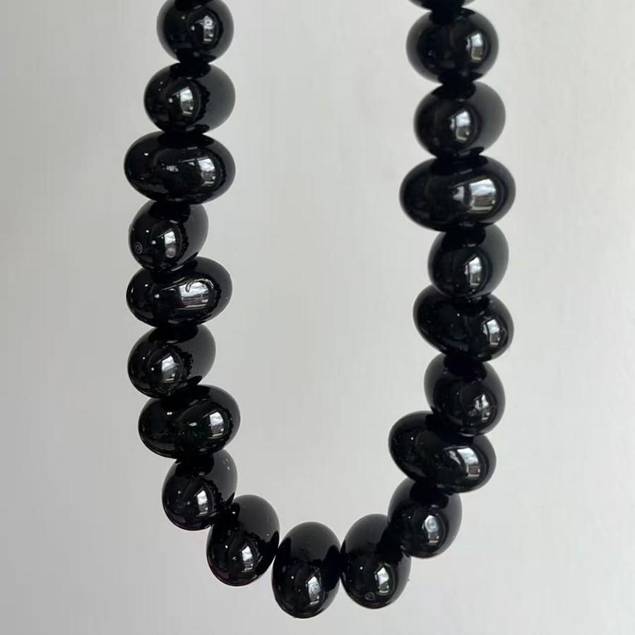 Accessories Acrylic Beads Beaded Collarbone Chain Exaggerated Necklace