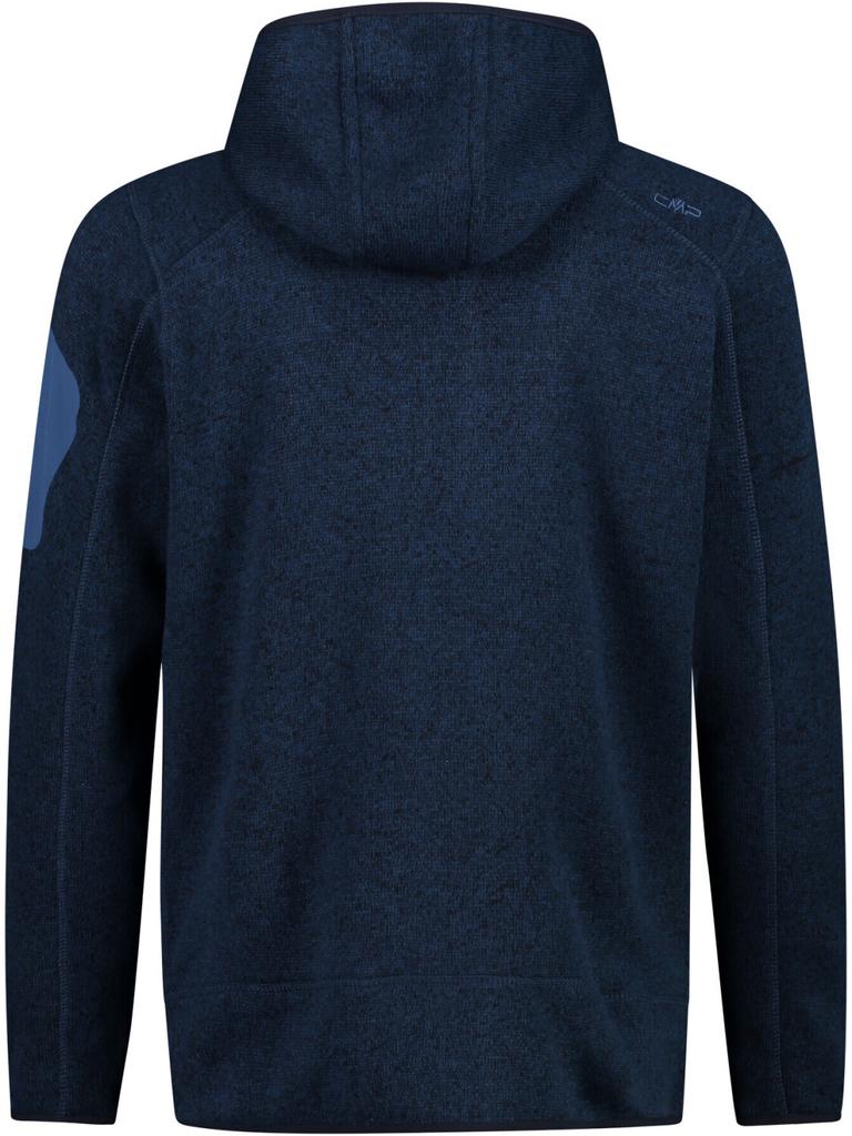 Куртка CMP Man Jacket Knitted Fix Hood (3H60847N) Knitted Fix Hood Jacket (3H60847N) inchiostro-stone