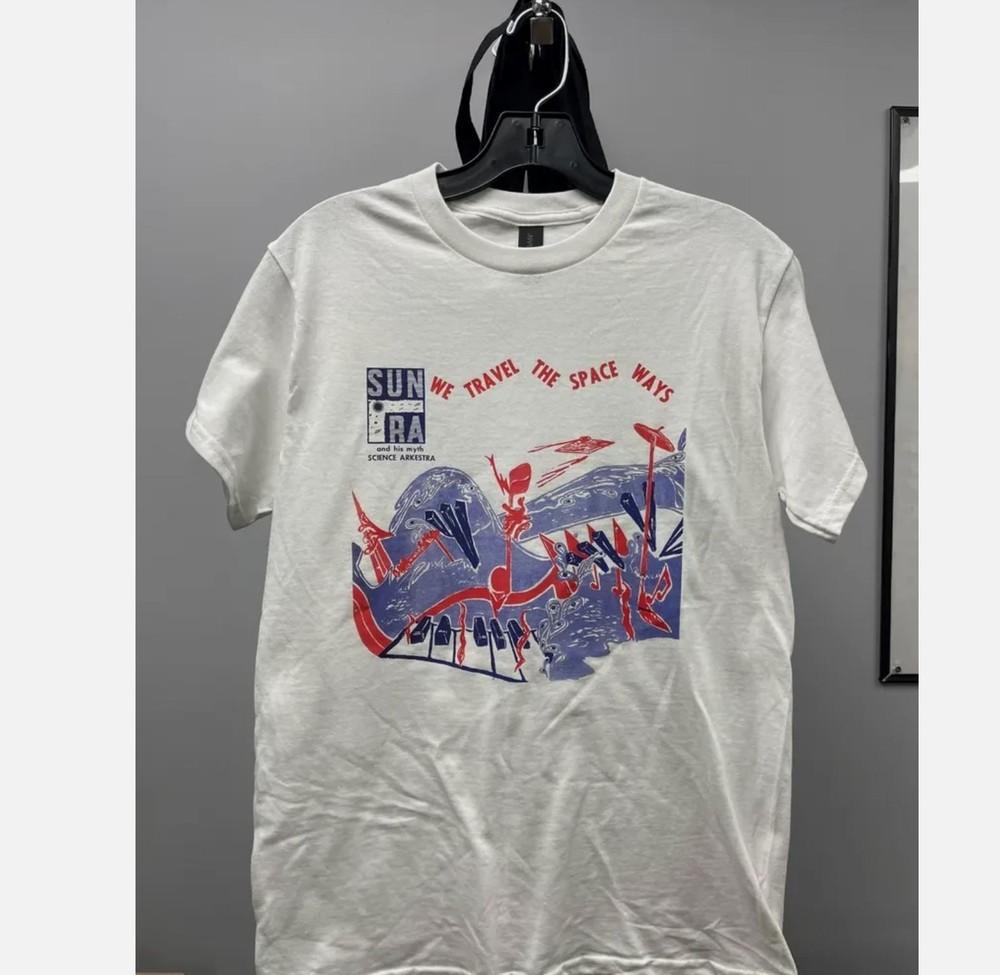

Vintage Sun Ra Space Waves Cotton Shirt Unisex Concert S to 4XL 2XL