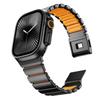Cinturino in Gomma Fluoroelastomero di Titanio per Apple Watch Ultra 3 2 49mm 10 11 46mm Cinturino Magnetico per Iwatch 9 8 7 45mm 6 SE 3 44mm