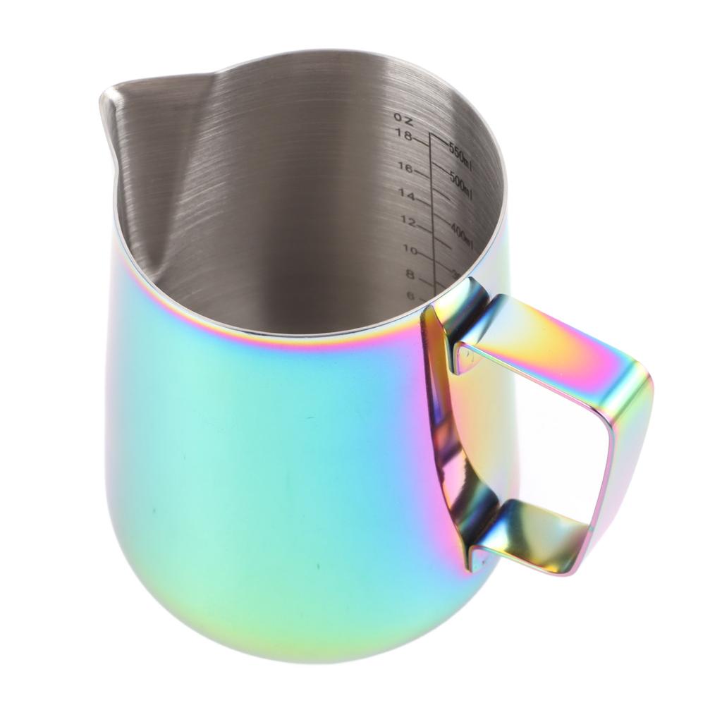 Thickened Milk Frothing Pitcher Stainless Steel Latte Art Pitcher Coffee Bar Accessories