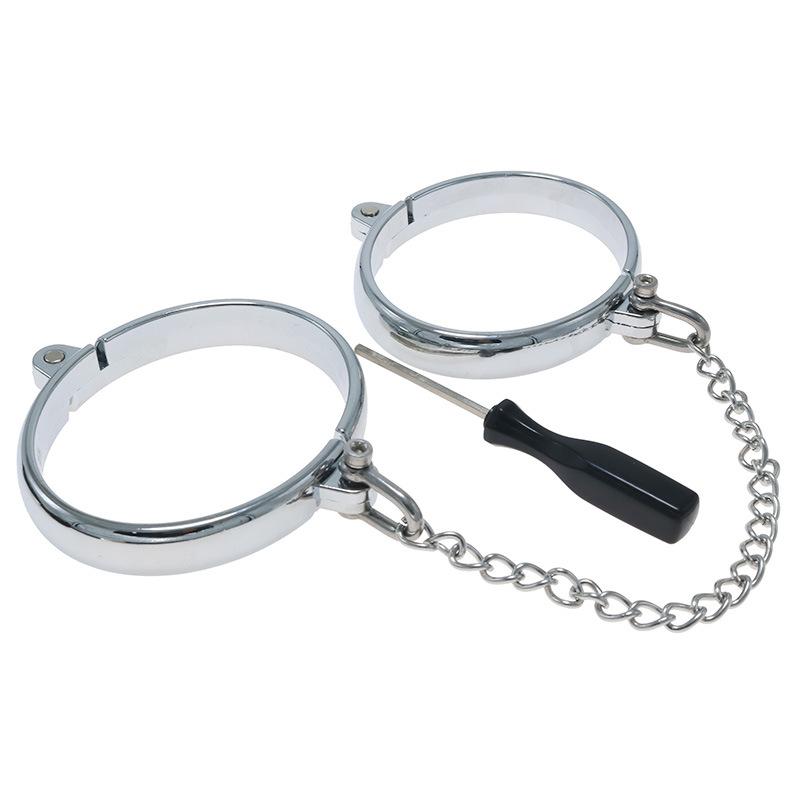 Bracelet Ankle Ring Metal Sexy Bracelet Bangle for Baby Children Sex Toys Sex Tools Adult Supplies Game Props Training