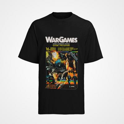 Wargames  Retro Movie Scifi Unisexs Cotton Tshirt Sxxxl