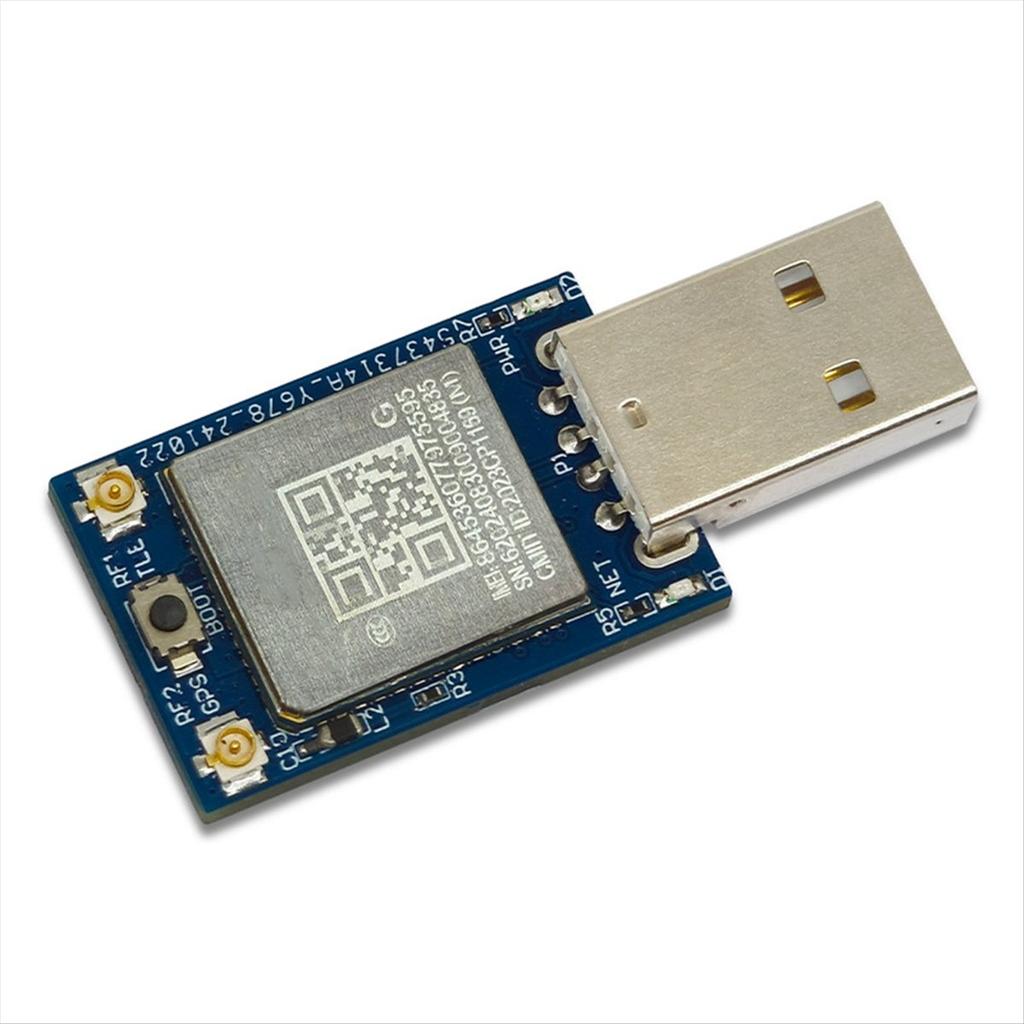Air780EG 4G Full Netcom Module USB Internet Module with GPS Multi-Functional Portable Module No Driver Board + Antenna